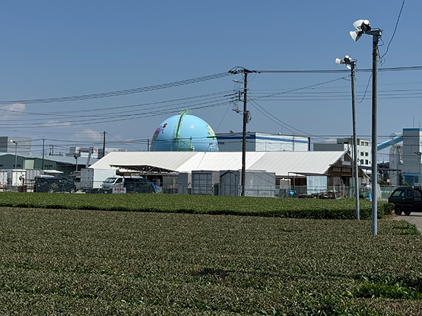 会場の外観